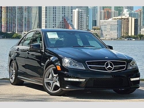 2012 mercedes-benz c63 amg 4 dr perfromance sedan automatic 4-door sedan