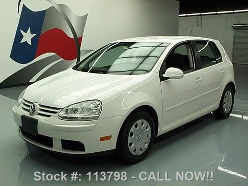 2009 volkswagen rabbit s automatic heated seats 57k mi texas direct auto