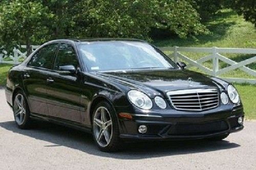 2007 mercedes-benz e-class e63 amg