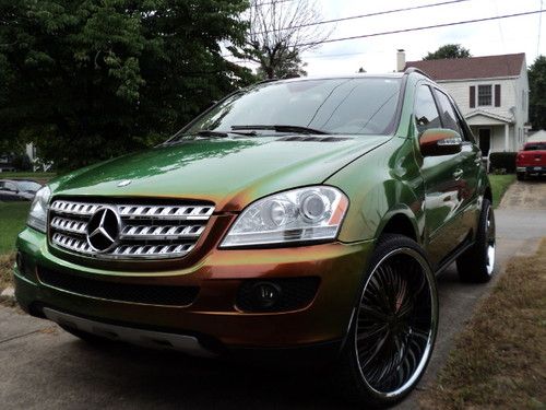 2006 mercedes-benz ml350 , multi colors paint ,  3.5l