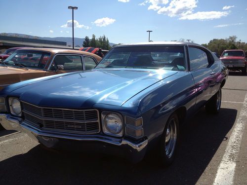 1971 chevrolet chevelle malibu hardtop 2-door 7.4l