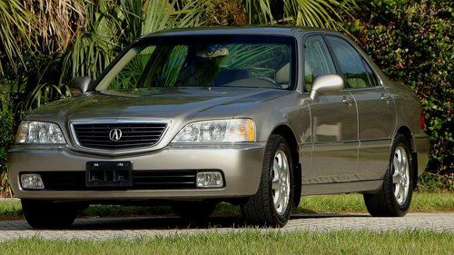 2002 acura 3.5rl luxury premium sedan 66,000 one owner miles no reserve set