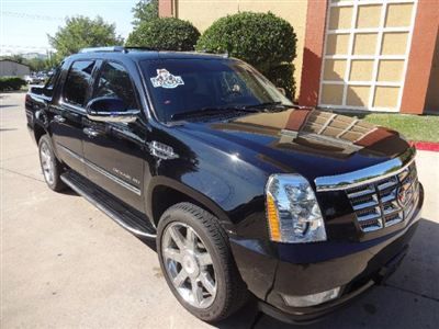 Luxury low miles 4 dr crew cab truck automatic 6.2l v8 sfi ohv 16v black raven