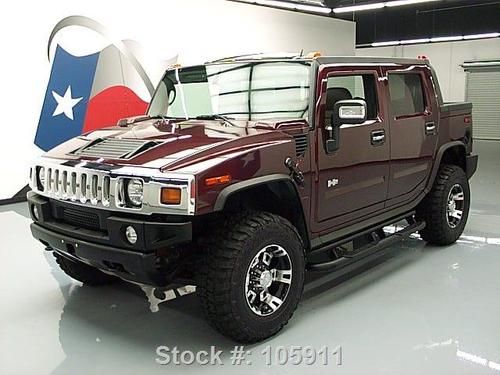 2007 hummer h2 sut luxury 4x4 sunroof heated seats 58k texas direct auto