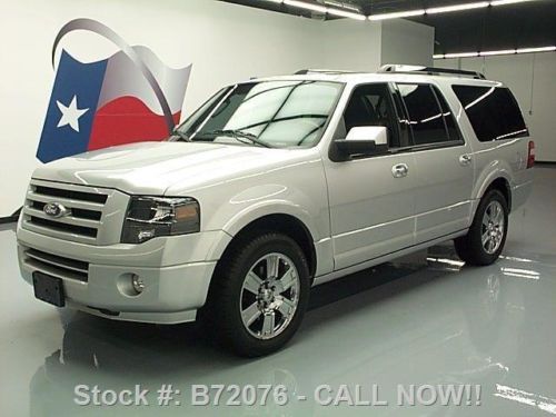 2010 ford expedition el ltd sunroof nav dvd 20&#034; wheels! texas direct auto