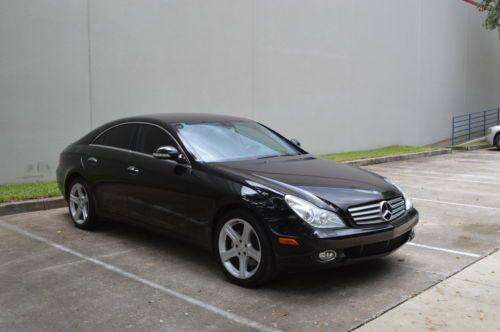 Mercedes cls500 2006 engine start cooled seats navigation black leather key less