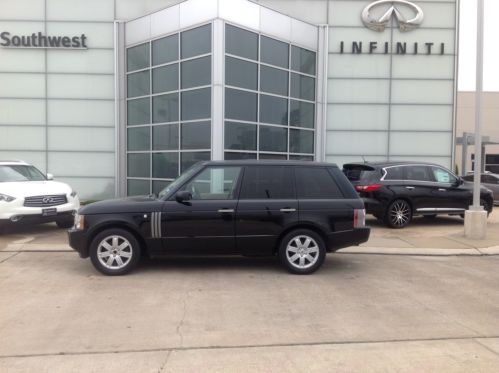 2006 land rover range rover hse one owner