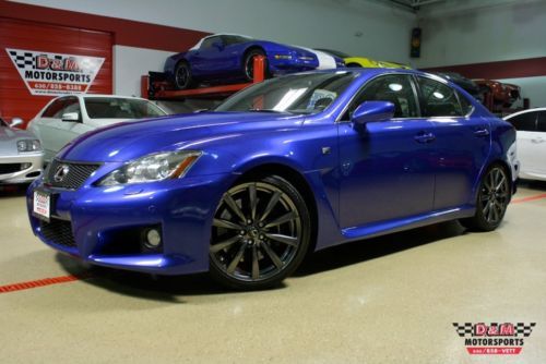 2008 lexus is f ultrasonic blue mica 36,021 miles navigation mark levinson