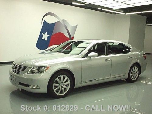 2007 lexus ls 460 l luxury sunroof nav rear cam dvd 75k texas direct auto