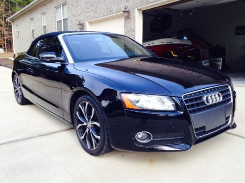 2010 audi a5 cabriolet sport pkg, a-spec wheels/new tires, immaculate condition!