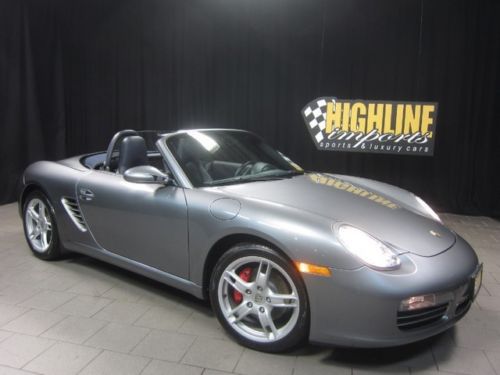 2006 porsche boxster s, 300hp, 6-speed, 1 owner, only 19k miles, like new!