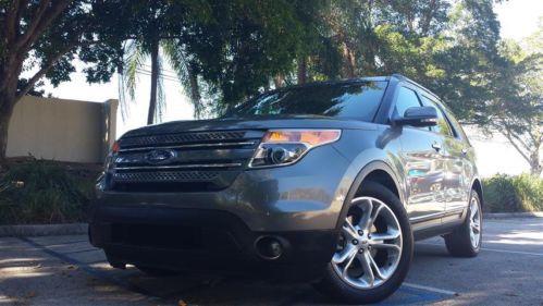 2013 ford explorer limited 20&#034;wheels, rear view camera, leather interior, 3 row