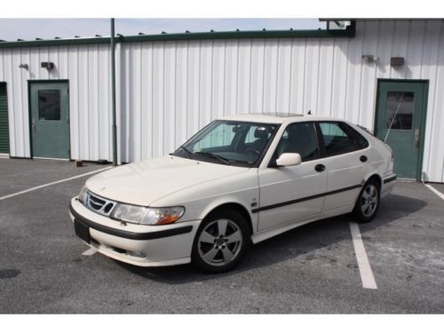 2002 saab 9-3 se automatic 4-door hatchback leather cd no reserve non smoker a/c
