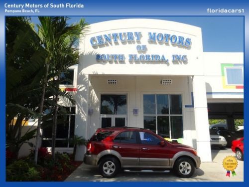 2005 kia sorento ex 3.5l v6 auto low mileage leather 1 owner cpo warranty