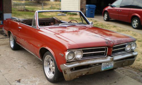 Rare 1964 pontiac lemans convertible gto wanna b 64 hot rod 326 engine poncho