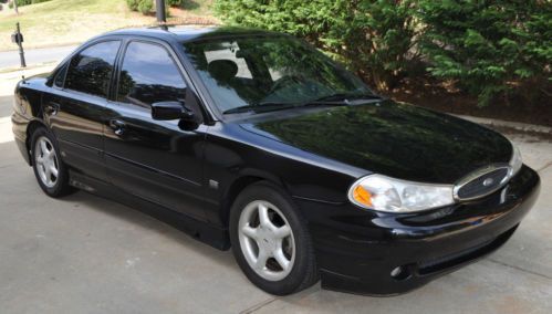 1998 98 ford contour svt 2.5l duratec v6 4 door dr sedan black 5 speed southern