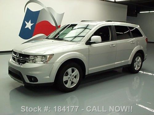 2012 dodge journey sxt 3.6l v6 7-pass alloy wheels 58k texas direct auto