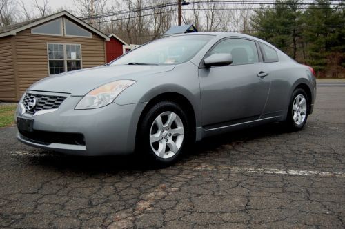 2008 nissan altima cpe, 6 speed manual transmission, leather, moonroof, 2.5l 4cy