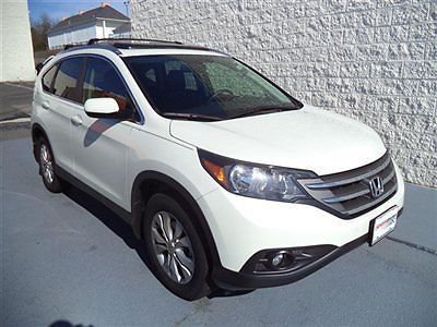 Ex-l w/res honda cr-v exl-res low miles 4 dr suv gasoline 2.4l dohc mpfi 16-valv