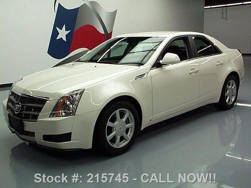 2008 cadillac cts 3.6 sedan automatic leather 55k miles texas direct auto