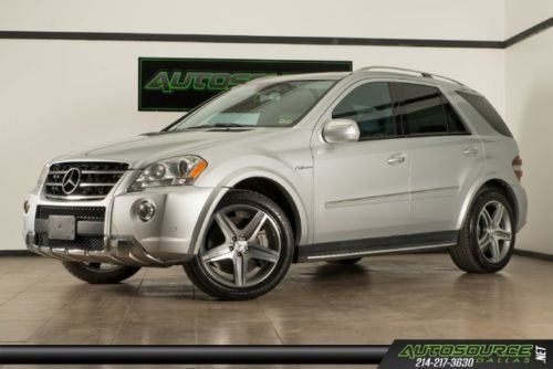 2009 mercedes benz ml 63 amg navigation 1 owner 500 hp!