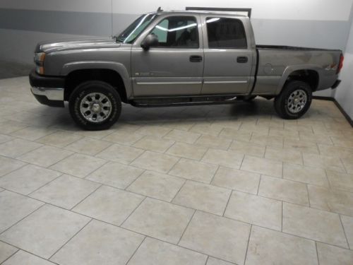 07 silverado 2500 4x4 4wd crew cab 6.0 gas chrome wheels we finance texas