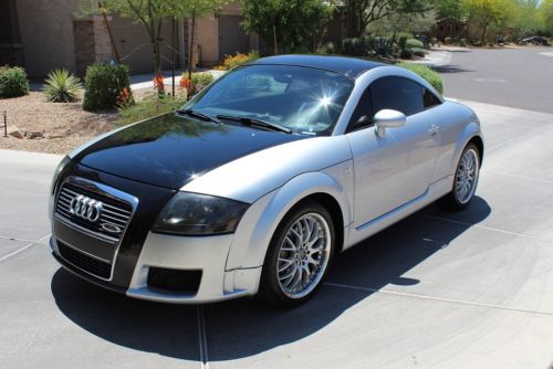 Black and silver 2001 audi tt, with &#034;stempo&#034; package!