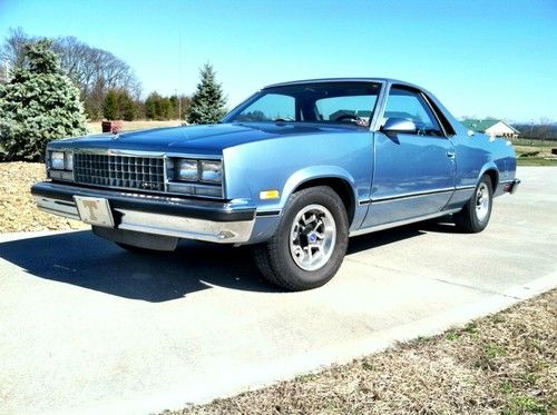 1987 chevrolet el camino