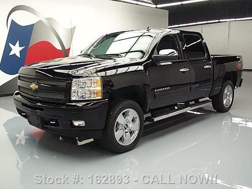 2010 chevy silverado ltz z71 4x4 leather nav 20's 47k texas direct auto