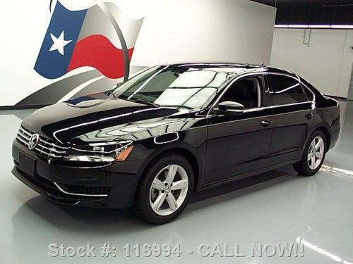 2013 volkswagen passat tdi se diesel sunroof auto 10k texas direct auto