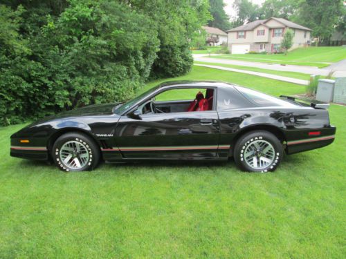 Sell used 1985 BLACK TRANS AM 21,000 ORIGINAL MILES EXCELLENT CONDITION ...