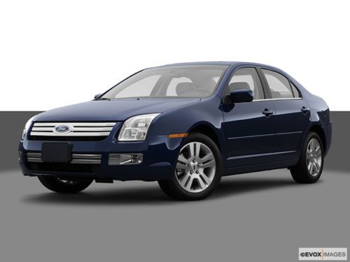 2007 ford fusion sel sedan 4-door 3.0l