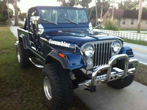 Jeep cj8 scrambler v/8 auto sharp jeep (classic and power in one )