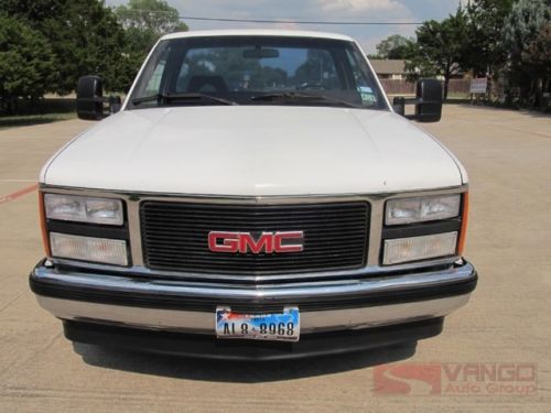 1990 gmc c1500 reg-cab 2wd lwb tx-one-owner cold a/c new 5.7l  v8 engine