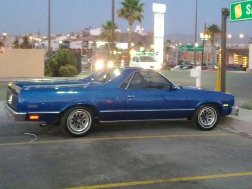 1986 chevrolet el camino base standard cab pickup 2-door 5.0l