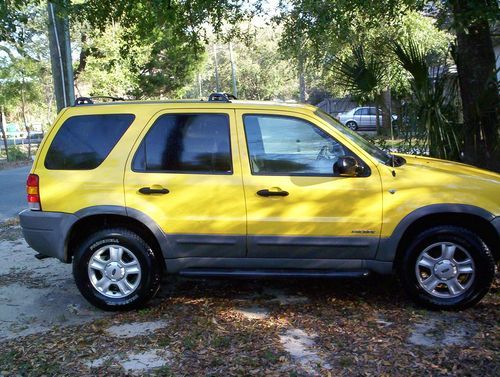 2003 Yellow ford escape for sale #5