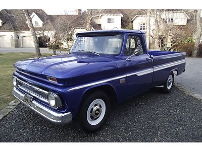 *** beautiful 1966 chevy c20 - one owner - rebuilt original 327 ***