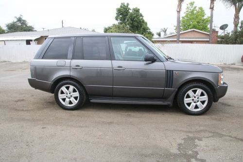 2004 land rover range rover hse