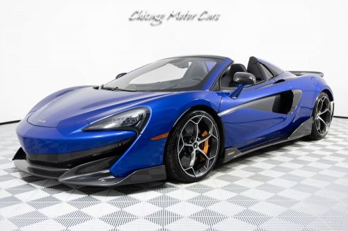 2020 mclaren 600lt spider mso burton blue! tons of carbon fiber! carbon cera