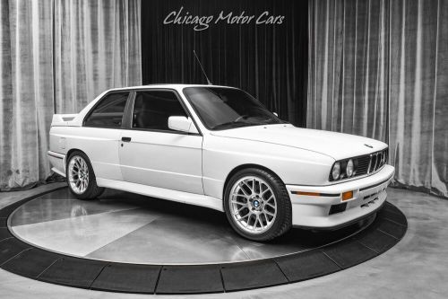 1990 bmw m3 e30 coupe alpine white! 5-speed manual! wilwood br