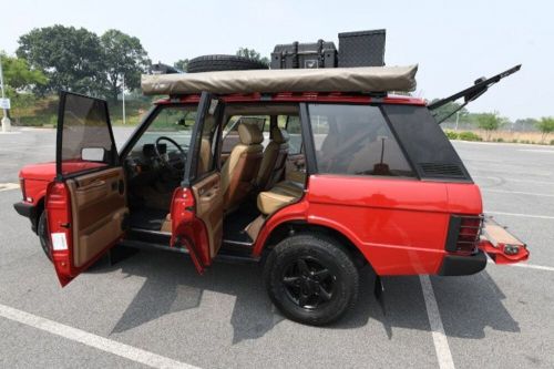 1991 land rover range rover custom burning man edition