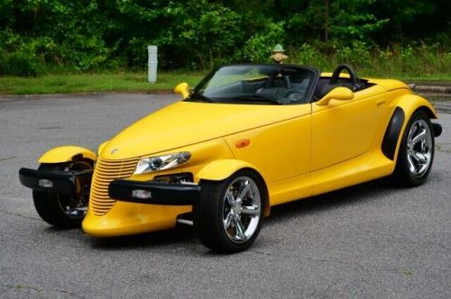 2002 chrysler prowler / convertible / under 5000 miles!