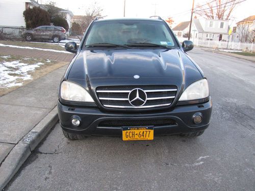 2000 mercedes-benz ml 55 amg. gps navigation. ml55 suv v8