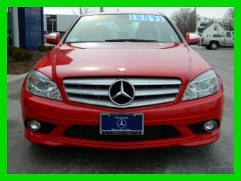 2009 mercedes-benz c300 awd sunroof cd heated seats satellite radio we finance!