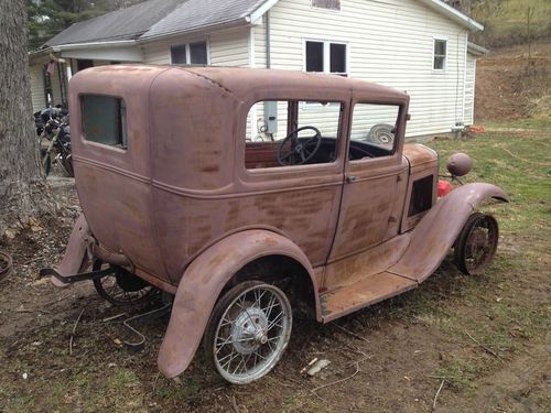 1931 ford model a 2 door ratrod project