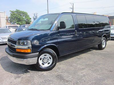 Blue 3500ls ext,79k miles, 12 pass,dual air,pw/pl,cruise,cloth sts,carpet,nic