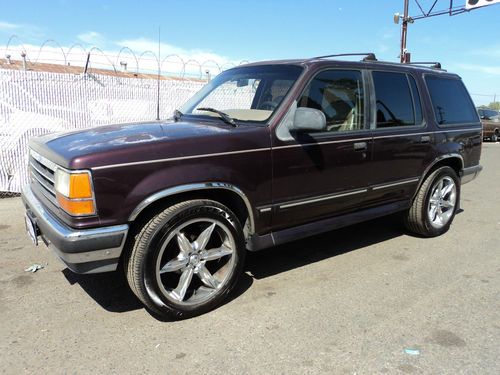 1994 ford explorer xlt sport utility 4-door 4.0l, no reserve