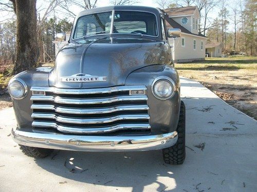 1953 chevy custom 3100 4x4 premium antique truck with chrome 383 stroker v8