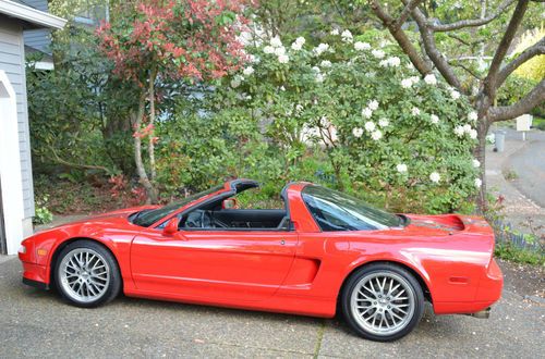 2000 acura nsx-t manual coupe with only 9,200 original miles!