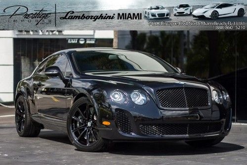 2010 bentley continental supersports supersports